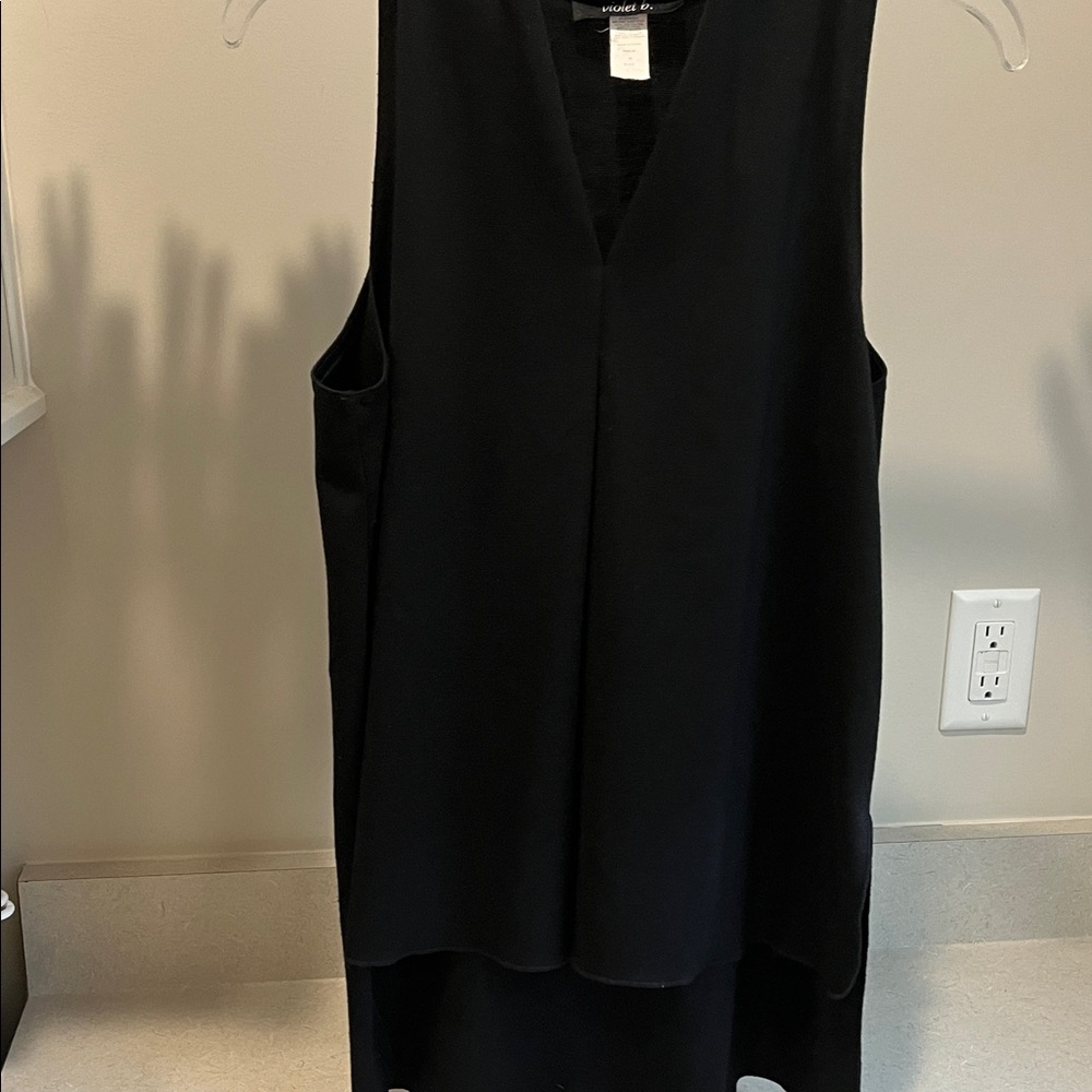 Elegant Black Sleeveless Top